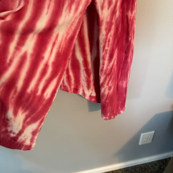 Chaps Red White & Blue Stars & Stripes Asymmetrical Tank Top Women's Size Medium - Picture 6 of 7